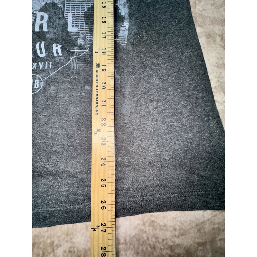 News Boys Love Riot 2017 World Tour  Graphic Print Grey T-Shirt Womens Medium - Picture 3 of 7